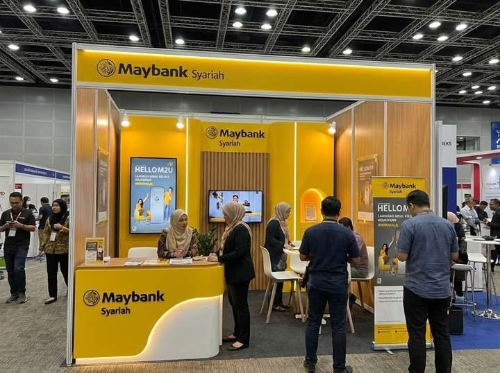 Maybank Syariah booth