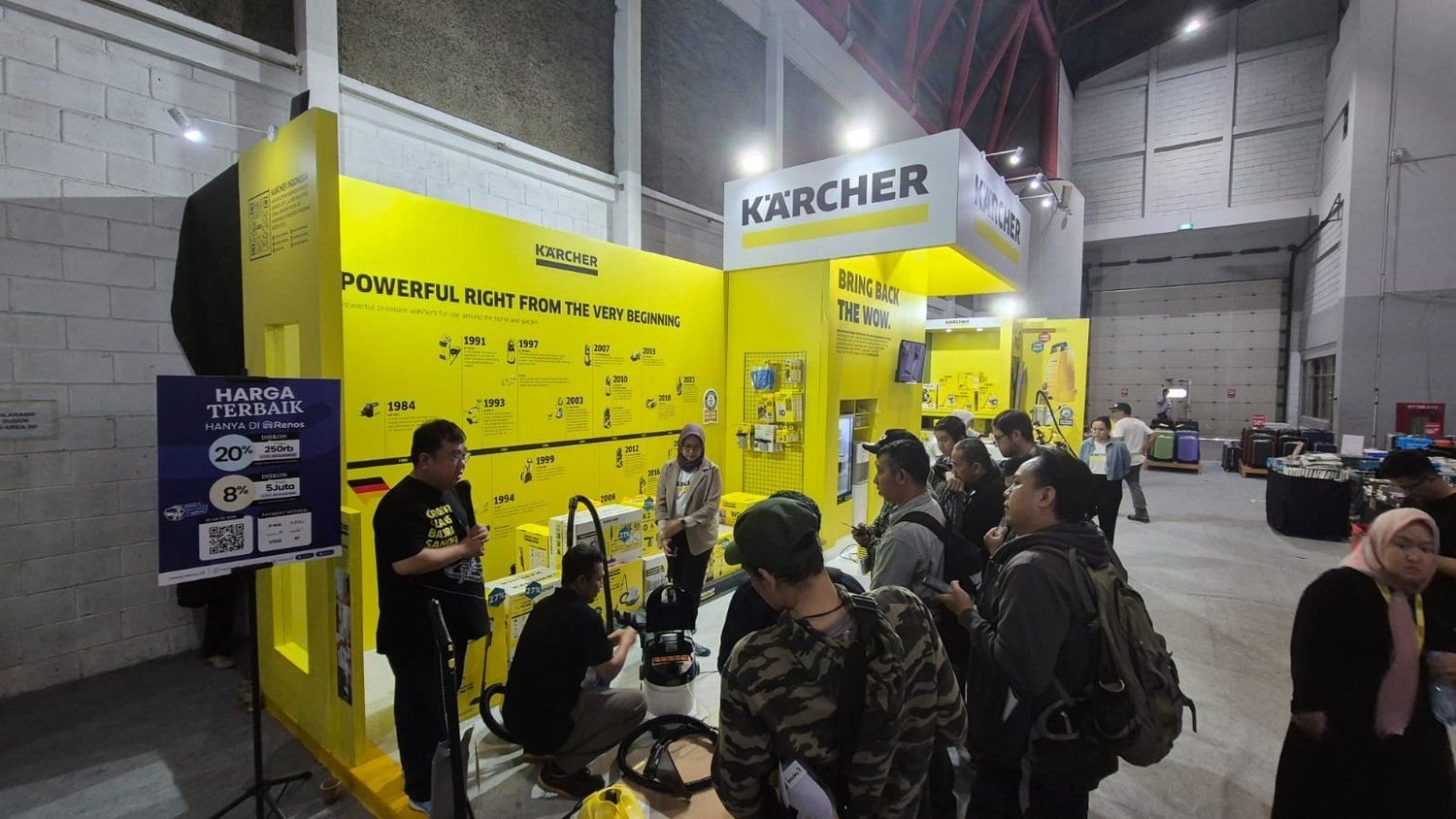 Booth at Jakarta Fair