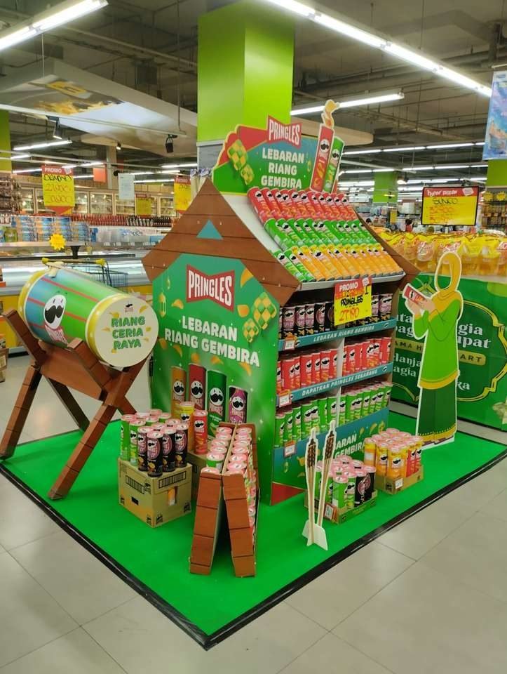 Pringles Lebaran pop-up booth