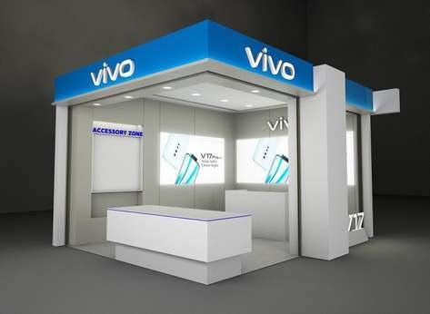 Vivo booth, 3D design