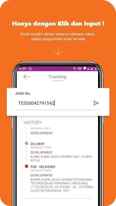 SAP Express — shipment tracking