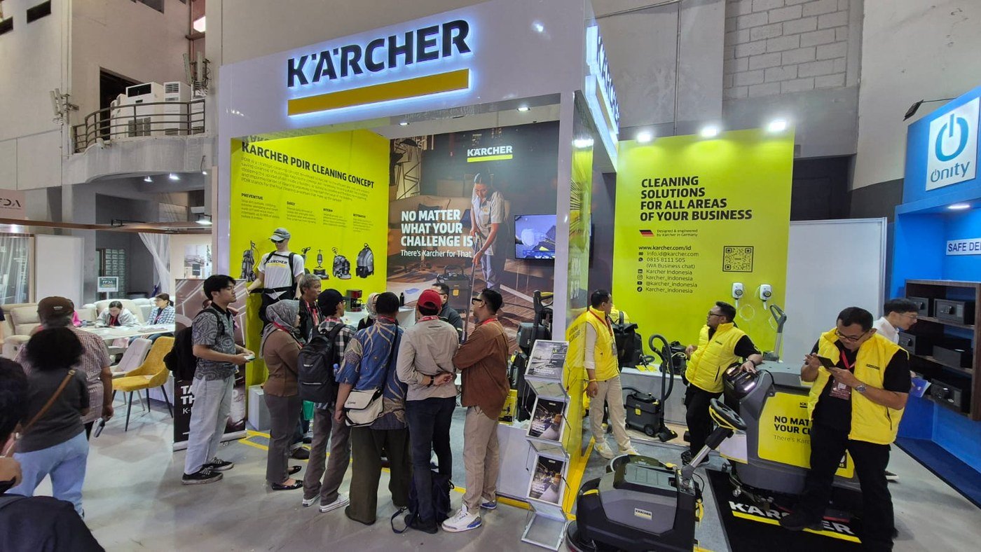 K&Auml;RCHER &mdash; Exhibition Booth