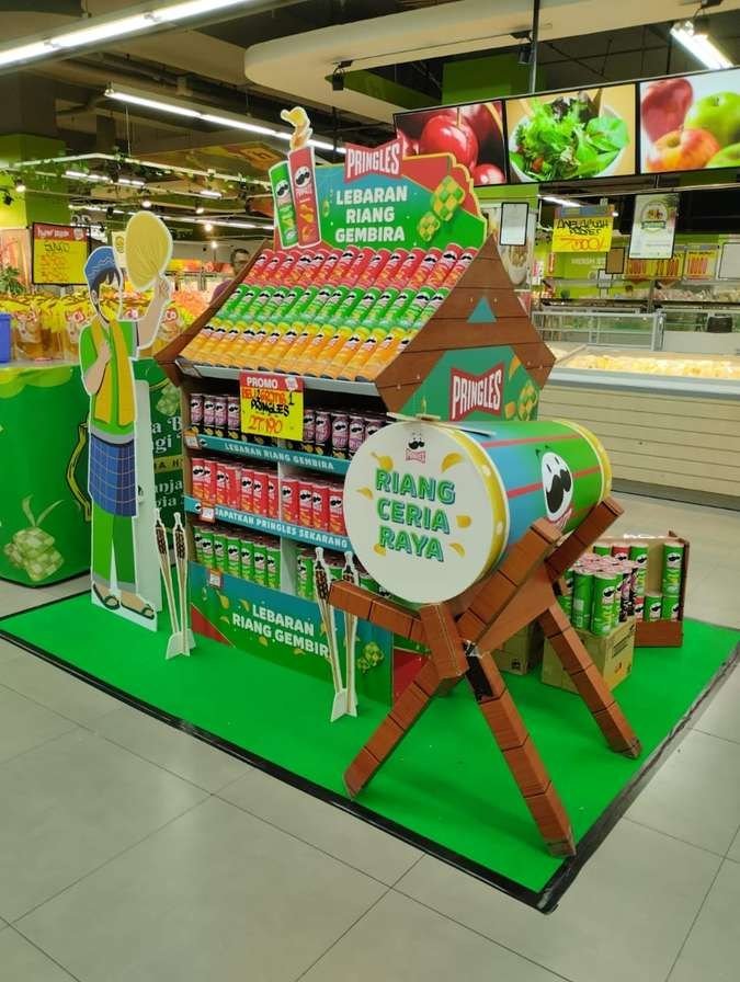 PRINGLES Lebaran pop-up booth